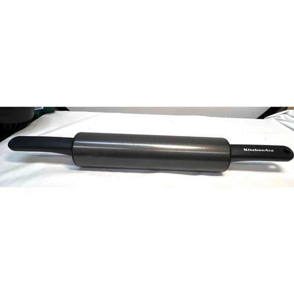 KitchenAid Rolling Pin Nonstick Carbon Steel & Plastic Dough Roller 19.75''x 2.7 - Picture 1 of 5
